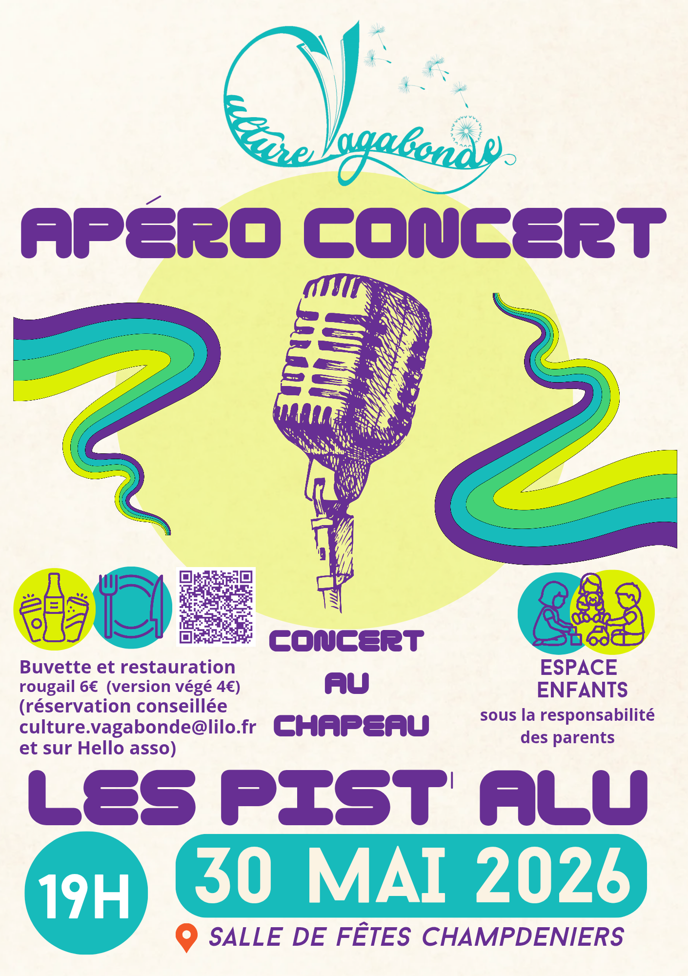 Apéro Concert à Champdeniers le 30 mai