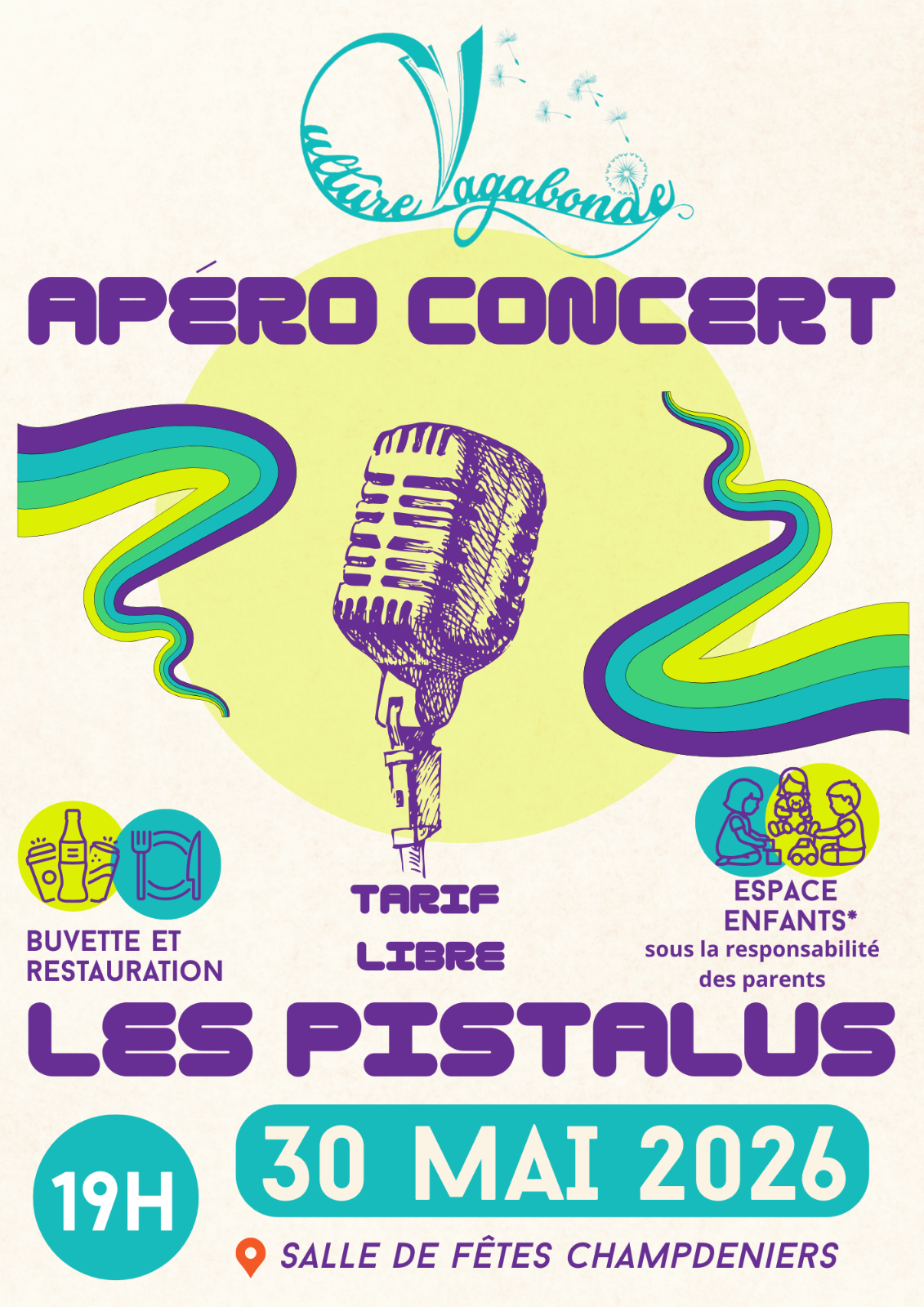 Apéro Concert à Champdeniers le 30 mai